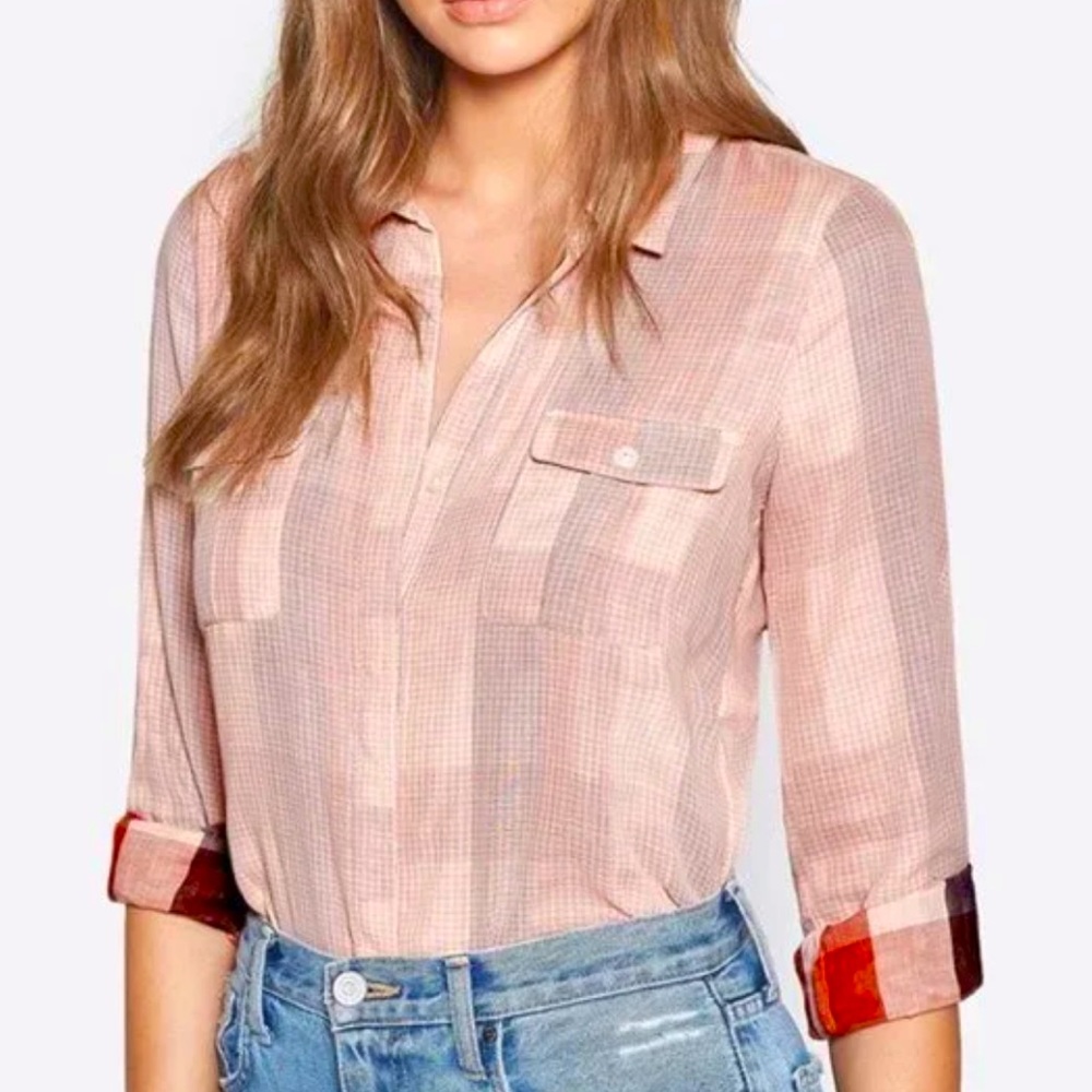 Joie  Booker Plaid Shirt 🍁